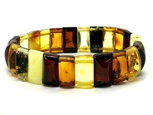 Nouveau design élégant de style rétro pour femmes, bracelet rond à gros grains en résine époxy, bracelet tendance et magnifique pour cadeau - Product Image 4