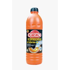 Kiriko 1L Polvo Desatascador de Tuberías para Cocina y Baño, Limpiador de Tuberías Eficiente, Solución para Limpieza de Drenajes, Hecho en España - Product Image 1