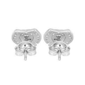 Pendientes Religiosos Zarkan de Latón con Perlas y Diamantes, Diseños de Animales y Flores/Corazones, Estilo Étnico - Product Image 4