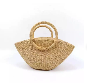 Bolsos y Carteras de Paja de Alta Calidad para Mujer, Bolsos de Playa de Macramé y Crochet, Directamente del Proveedor Indio - Product Image 1
