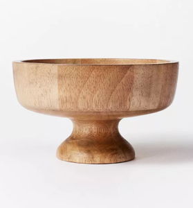 Tazón de servicio de madera de calidad superior de latón AK en color de madera natural Tazón de lujo para artículos de uso en restaurantes y hoteles - Product Image 3