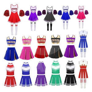 Uniforme Deportivo, Falda de Fútbol sin Mangas, Conjuntos de Ropa de Baile, Parches Personalizados Impresos, Personalizable, Alta Calidad, para Animadoras - Product Image 4