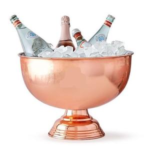 Classic Design Customized Shape And Size Metal Wine Tub Finest Quality Metal Wine Tub For <b>Table</b> Top Bottle Holder - Product Image 2