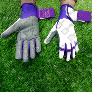 Guantes de Bateo de Béisbol de Cuero Vacuno Original Hechos a Medida a Precio de Fábrica, Ligeros, Antideslizantes, para Ambas Manos, Entrenamiento Deportivo, Largos - Product Image 1
