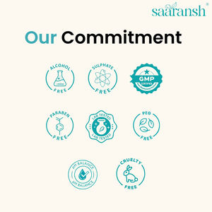 Gel de Aloe Vera Natural Premium Saaransh Diseñado para Hidratar la Piel, Calmar y Suavizar la Textura - Product Image 6