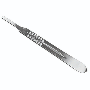 Nuevo bisturí quirúrgico desechable de Green Swift Industries, acero inoxidable, acero al carbono, mango de plástico reutilizable, seguridad para perros - Product Image 1