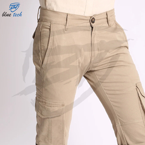 Pantalones cortos de hombre Cargo de verano con logotipo personalizado ropa informal de algodón de punto suelta de talla grande personalizada - Product Image 4