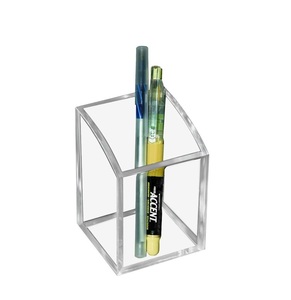 High Quality Acrylic <b>Pen</b> <b>Holder</b> <b>for</b> Stationary Storage Acrylic <b>Pen</b> <b>Holder</b> 3 Tire Use <b>Pen</b> <b>Holder</b> <b>for</b> Customized Size - Product Image 2