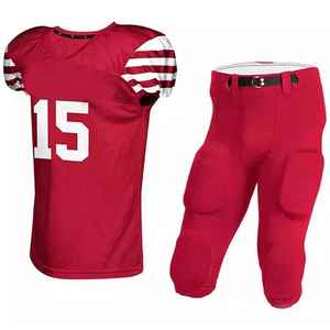 Uniforme professionnel de football américain pour hommes oem team wear sublimation imprimé maille respirante - Product Image 1