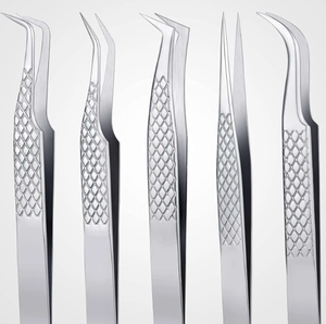 Juego de nevera de belleza personalizado para pinzas de extensión de pestañas y cejas para depilación y pinzas de pestañas - Product Image 6