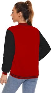 Nuevo logotipo personalizado para la chaqueta universitaria más vendida para mujeres y ropa a prueba de viento Chaquetas universitarias para mujeres al aire libre - Product Image 6