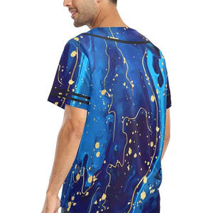 Jersey de béisbol clásico con botones para hombres y mujeres, Jersey de béisbol de equipo personalizable, ajuste Unisex - Product Image 5