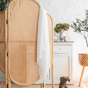 Séparateur de pièce en rotin de luxe fabriqué au Vietnam matériau écologique Séparateur de pièce décoratif pour meubles de maison en gros - Product Image 6