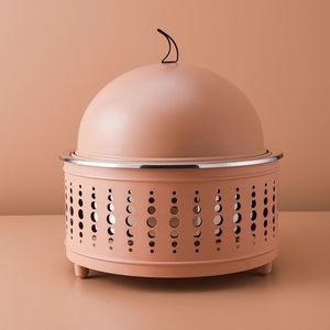 Casserole du Golfe avec photophore pour la maison Hôtel Buffet Party Moyen-Orient Cuisine Plat Chauffe-plats - Product Image 5