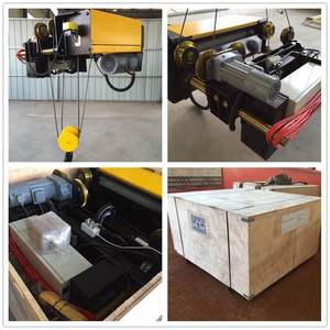 Alzamiento de cuerda de alambre eléctrico de tipo europeo de la viga doble del deber M5 3,2 T 5ton 8ton 10ton 460V 60Hz - Product Image 5