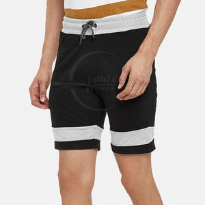Meilleures ventes Short décontracté pour homme en coton respirant, léger et coupe ample, Offre Spéciale à motif uni - Product Image 2