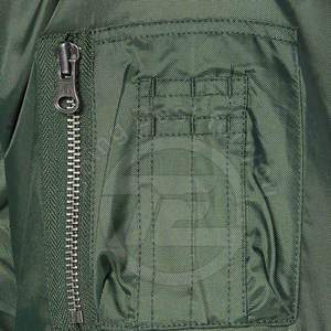 High Quality Nylon <b>Waterproof</b> Bomber <b>Jacket</b> for Men Custom Stand Collar <b>Padding</b> Coat for Winter High Street Style Wholesale - Product Image 5