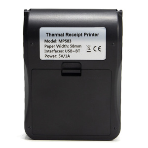 Imprimante thermique portable 58 mm - Sans fil Bluetooth pour mini-imprimante TPV compatible iOS pour applications de livraison de repas - Product Image 4