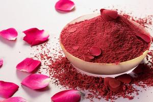 Wholesale Premium Rosa Damascena Rose Petal Powder Best Price Direct From India With Private Label Premium Quality <b>Plant</b> Extract - Product Image 3