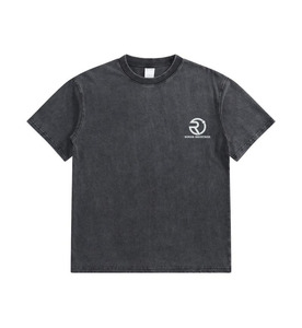 T-shirts streetwear personnalisés en coton épais 100% coton, coupe classique, logo avant, séchage rapide, ROMAN INDUSTRY, pour hommes - Product Image 1