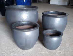 [Leo Nguyen Le] - Vente en gros de pots à succulentes pour la décoration intérieure, petits pots à fleurs d'intérieur, jardinières en céramique émaillée pour plantes d'intérieur - Product Image 1