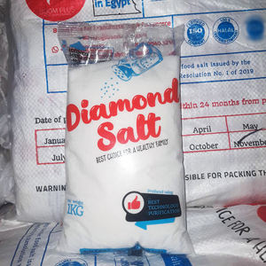 Sal comestible marca Diamond Salt - 25Kg (1Kg * 25) - ISO 9001 & Halal-Suministro mundial de proveedores de Egipto - Product Image 1
