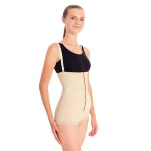 Combinaison de compression post-chirurgicale la plus vendue – Fermeture à crochets, soutien intégral du corps, ajustement confortable - Product Image 1