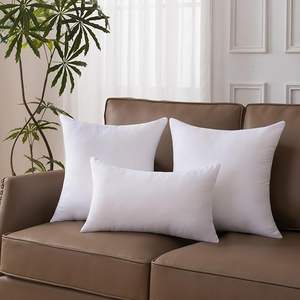 Almohadas Decorativas de Alta Calidad, 16x16, Blancas, de Poliéster No Tóxico, Estilo Americano, con Cierre de Cremallera, Tamaño Personalizado para Ropa de Cama y Hogar - Product Image 4