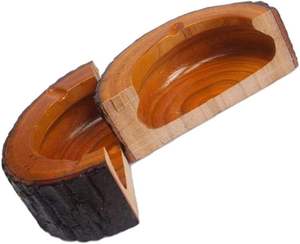 Cenicero de madera ecológico de diseño elegante de primera calidad estilo clásico para uso doméstico y de oficina para fumadores - Product Image 6