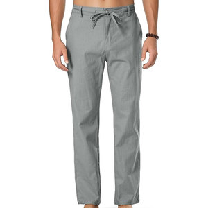 Meilleure vente en gros de pantalons décontractés élégants pantalons amples pour hommes pantalons à séchage rapide pour hommes polyester/élasthanne - Product Image 2