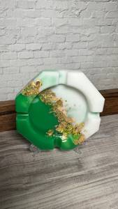 Cendrier en bois portable carré de style américain, personnalisé en gros, pour la maison, le bureau, le restaurant, la voiture - Product Image 6