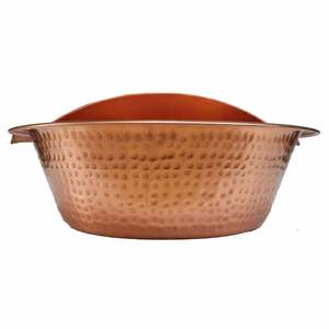 Moderno y Elegante Recipiente de Cobre para Escritorios de Oficina y Salas de Estar, Organizador Metálico Versátil para Llaves, Joyas y Objetos Pequeños - Product Image 6