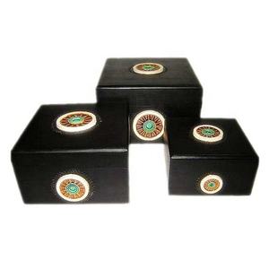 Top Standard Product High Quality Handmade Home Decorative Boxes <b>Treasure</b> <b>Chest</b> Wood Craft Gift Item Wooden Box Hot Selling - Product Image 2