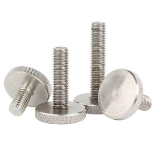 Tornillo de Cabeza Plana con Rosca Moleteada de Acero Inoxidable 304 316 316L Personalizado M3 M4 M6 - Product Image 1