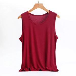 Camiseta personalizada de cuello redondo para hombre, camiseta interior de punto de diseño clásico de bambú ajustada moderna de primera calidad transpirable - Product Image 3