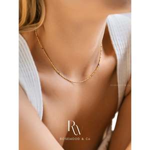Collana con Perline Arcobaleno in Stile Bohémien Placcata Oro 18K, Ispirata all'Estate e alla Spiaggia, Regalo Perfetto per Mamma o Lei, con Perla da 16-18 Pollici - Product Image 6