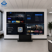 Kiosco Digital LED Táctil Infrarrojo ZDHQ para Interiores/Exteriores con CMS Integrado, Clasificación IP65, Brillo de 250-2500cd, Animación