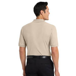 Camiseta Polo de Manga Corta para Hombre, Estilo Casual, Corte Regular, a Rayas, para Trabajo - Product Image 6