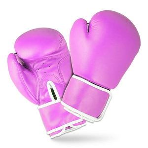 ถุงมือหนังสำหรับฝึกซ้อมกลางแจ้งถุงมือชกมวยสไตล์เรียบของปากีสถาน - Product Image 5