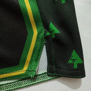 Pantalones Cortos de Baloncesto Personalizables con Múltiples Estilos, Diseño de Logotipo Bordado por Sublimación - Product Image 4