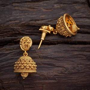 Pendientes Antiguos 140644 con Perlas y Diamantes, Estilo Religioso, para Bodas, Fiestas y Regalos - Product Image 2