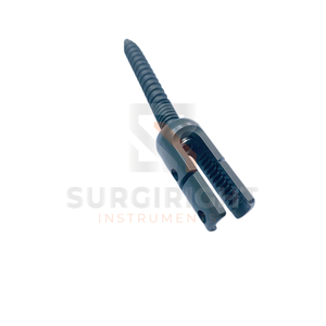 สกรูหัวขั้วแบบเกลียวคู่สำหรับฝังไทเทเนียมอัลลอยด์แบบเกลียวคู่ได้รับการรับรองจาก surgiright - Product Image 2