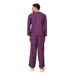 Ensemble de Blouses Médicales Homme de Haute Qualité en Gros, Personnalisable avec Logo, Col en V, Respirant, Séchage Rapide, en Velours Côtelé, pour Hôpital - Product Image 6
