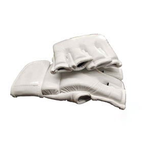 Guantes de medio dedo Muay Thai MMA de alta calidad al por mayor, guantes de boxeo, guantes de cuero MMA Pu Real para jóvenes - Product Image 6