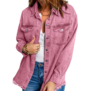 Camisa Vaquera de Alta Calidad, Todos los Materiales Disponibles, para Mujer, Gran Venta, Precio Económico, Transpirable, Talla Grande - Product Image 4