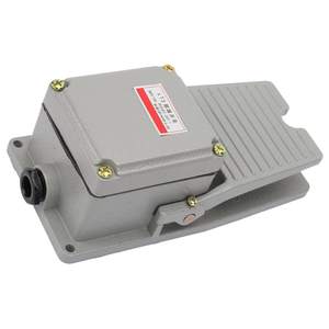 Industrial <b>Metal</b> and Plastic Foot <b>Pedal</b> Switch 110v Max. Power Switch for Industrial Applications - Product Image 2