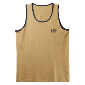 เสื้อกล้ามผู้ชายแบบลำลองผ้าใยไผ่ผ้าฝ้ายแห้งเร็วระบายอากาศได้ดีดีไซน์โลโก้ตามสั่ง - Product Image 4