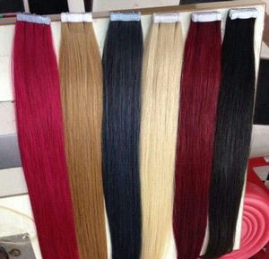 Cabello humano Remy indio blanco Super máquina de doble estiramiento accesorio de tejido de doble trama todos los colores teñibles - Product Image 1