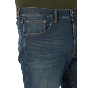 กางเกงยีนส์ขาตรงผ้าเดนิมระบายอากาศได้ดีแห้งเร็วสำหรับผู้ชายสำหรับฤดูร้อนฤดูหนาวผ้าฝ้ายยืดไซส์40 42 44 - Product Image 4