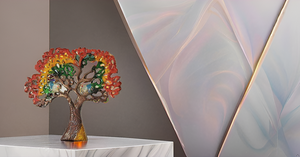 Nature Arbre de Sagesse et de Vie Art Mural en Métal pour Bureau à Domicile Salon Chambre à Coucher - Product Image 3